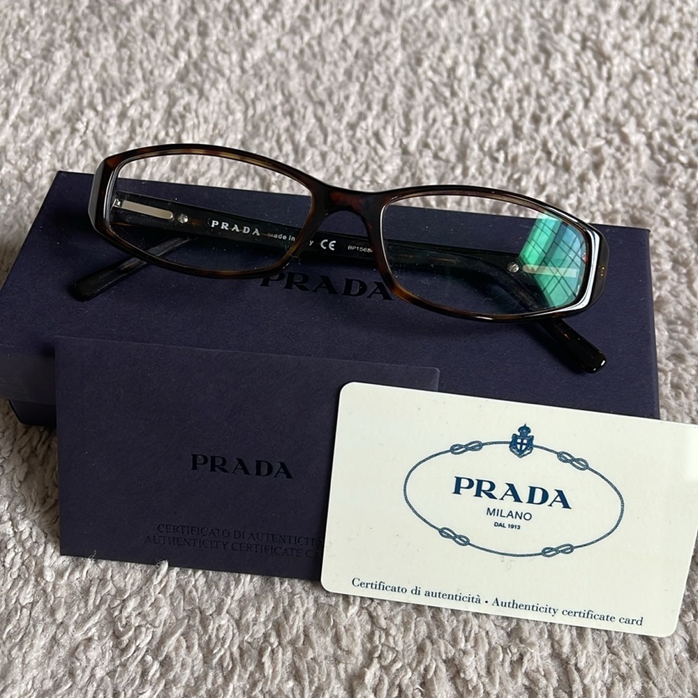 Tortoiseshell Prada Frame - image 1